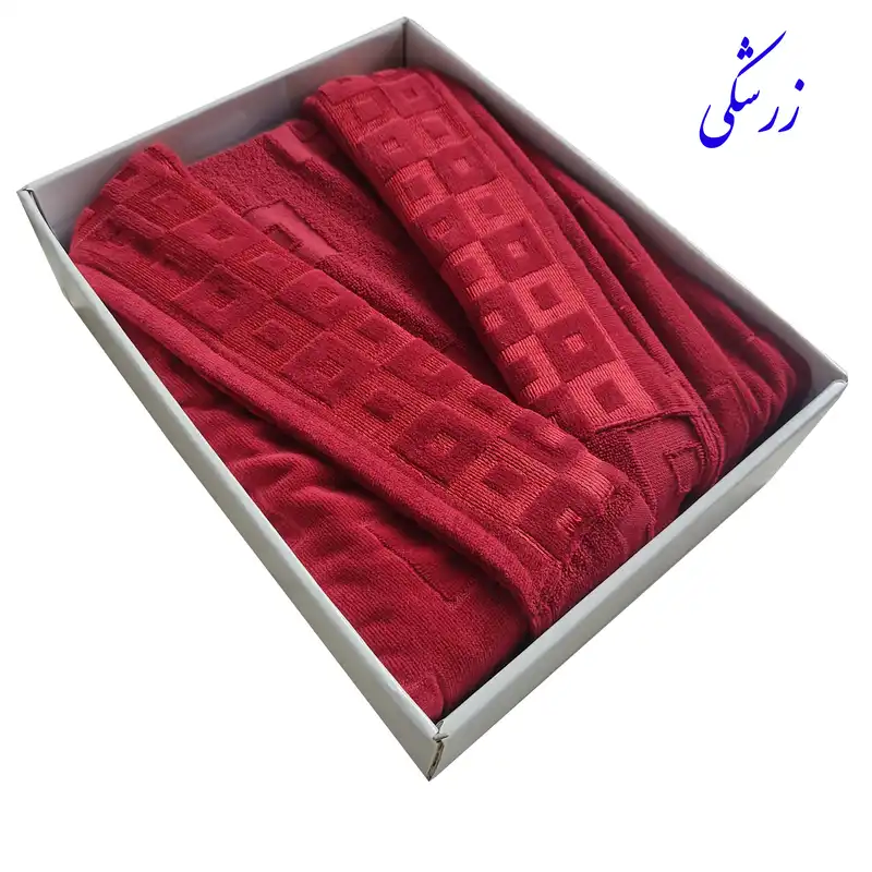 حوله پالتویی مدل هندسی سایز 125