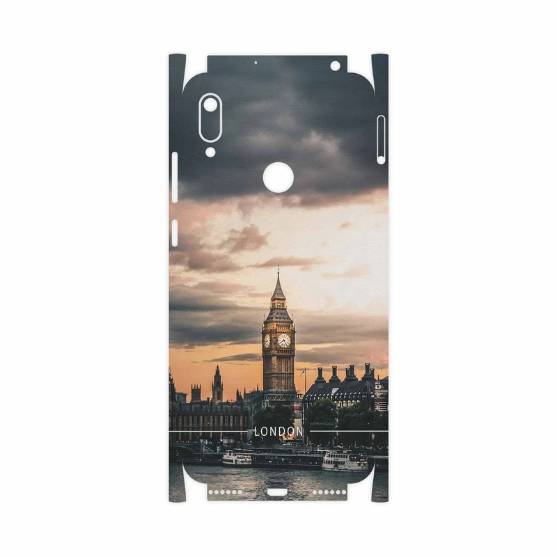 برچسب پوششی ماهوت مدل London City-FullSkin مناسب برای گوشی موبایل هوآوی Y6 Prime 2019