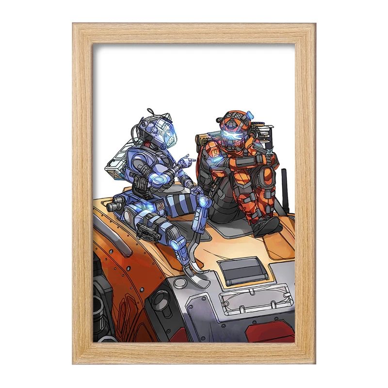 تابلو خندالو مدل بازی تایتان فال (Titanfall) کد 32590