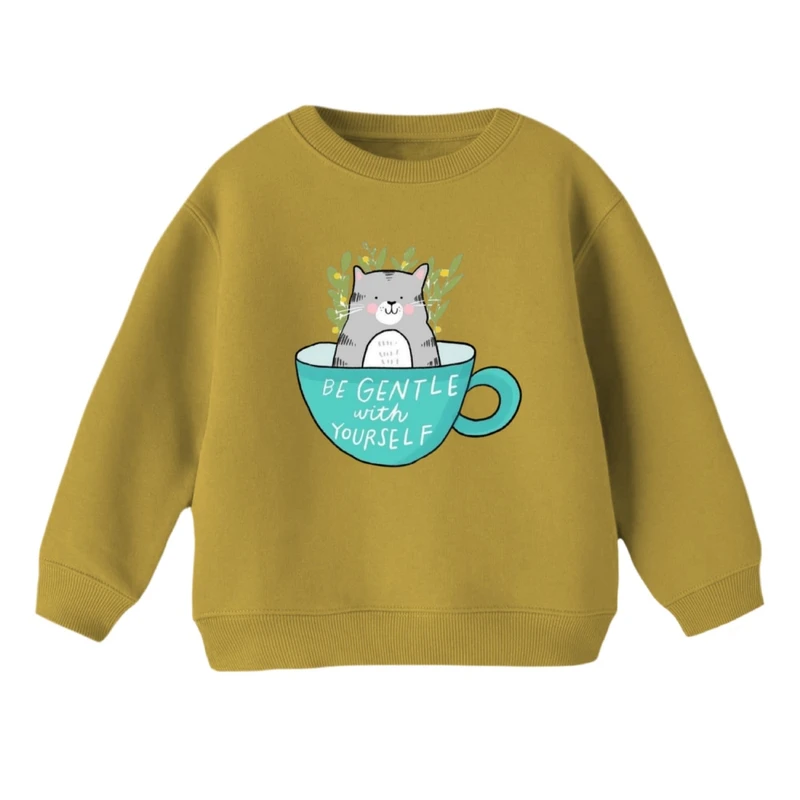سویشرت بچگانه مدل گربه فنجون 