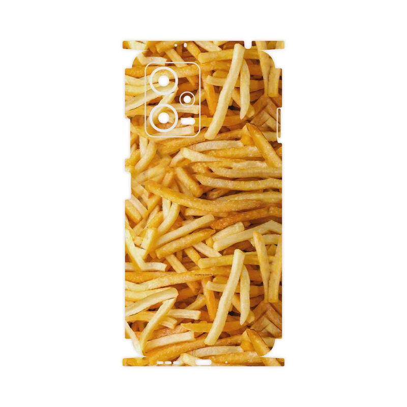 برچسب پوششی ماهوت مدل French fries-FullSkin مناسب برای گوشی موبایل شیائومی Redmi Note 12 5G