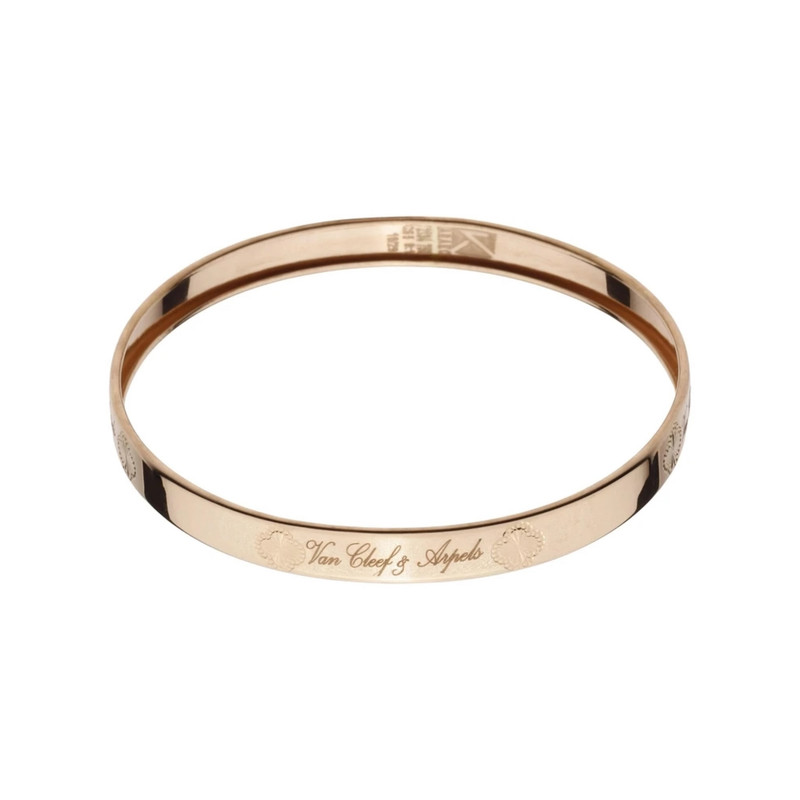 النگو طلا کم اجرت 18 عیار زنانه وی وی گلد گالری مدل ونکلیف سایز 2