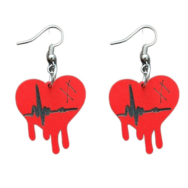 گوشواره دخترانه مدل چوبی گوشواره دخترانه مدل چوبی