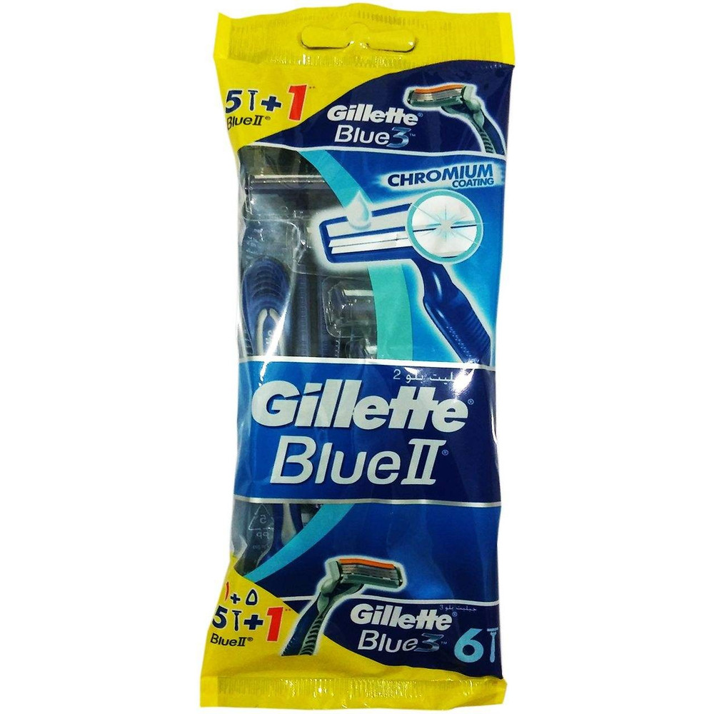 خودتراش ژیلت مدل Blue بسته 6 عددی خودتراش ژیلت مدل Blue بسته 6 عددی