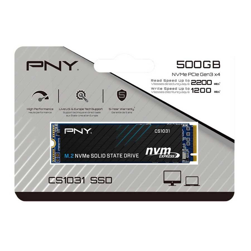 اس اس دی اینترنال پی ان وای مدل  CS1031 M.2 2280 NVMe Gen3x4 ظرفیت 500 گیگابایت
