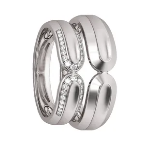 ست انگشتر نقره روژه گالری مدل DSRS005S