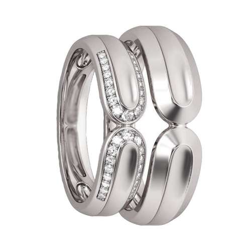 ست انگشتر نقره روژه گالری مدل DSRS005S
