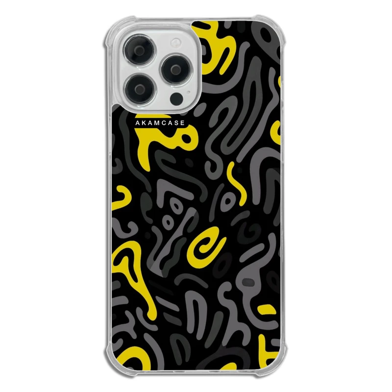 کاور آکام مدل AMC-WTA13PROMAX-DOODLE4 مناسب برای گوشی موبایل اپل iPhone 13 Pro Max