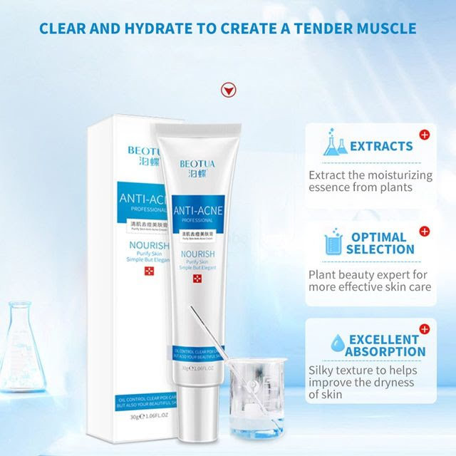 کرم ضد جوش بتوئا مدل Clean Face حجم 30 میلی لیتر کرم ضد جوش بتوئا مدل Clean Face حجم 30 میلی لیتر