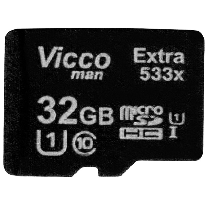 کارت حافظه MICRO SD ویکومن مدل 320x کلاس 10 استاندارد UHS-L سرعت 48MBps ظرفیت 32 گیگابایت