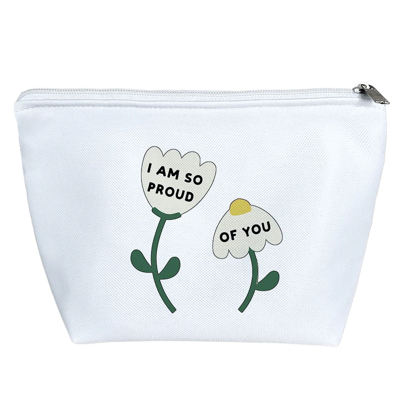 کیف لوازم آرایش دخترانه خندالو مدل به تو افتخار میکنم کد 10376