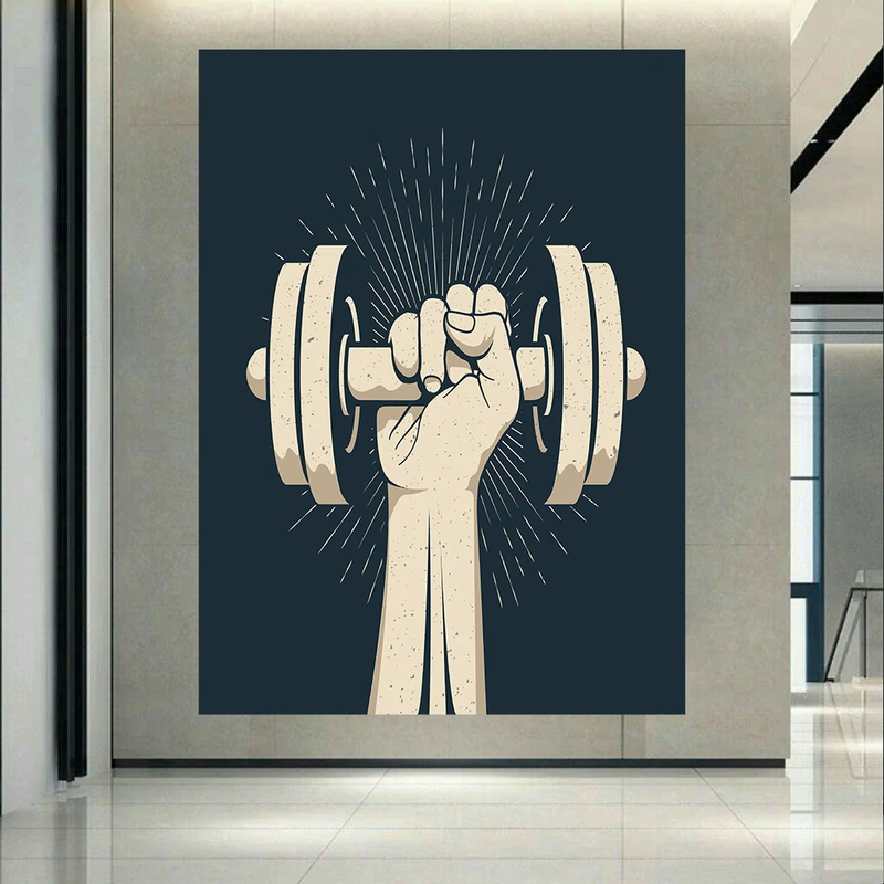 تابلو بوم طرح بدنسازی مدل دمبل کد AR304317