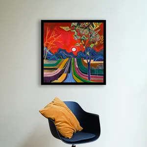 تابلو مدل نقاشی راه و ماه