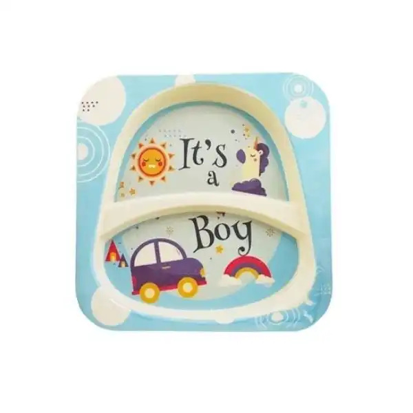 بشقاب کودک مدل یونیکورن کد B108