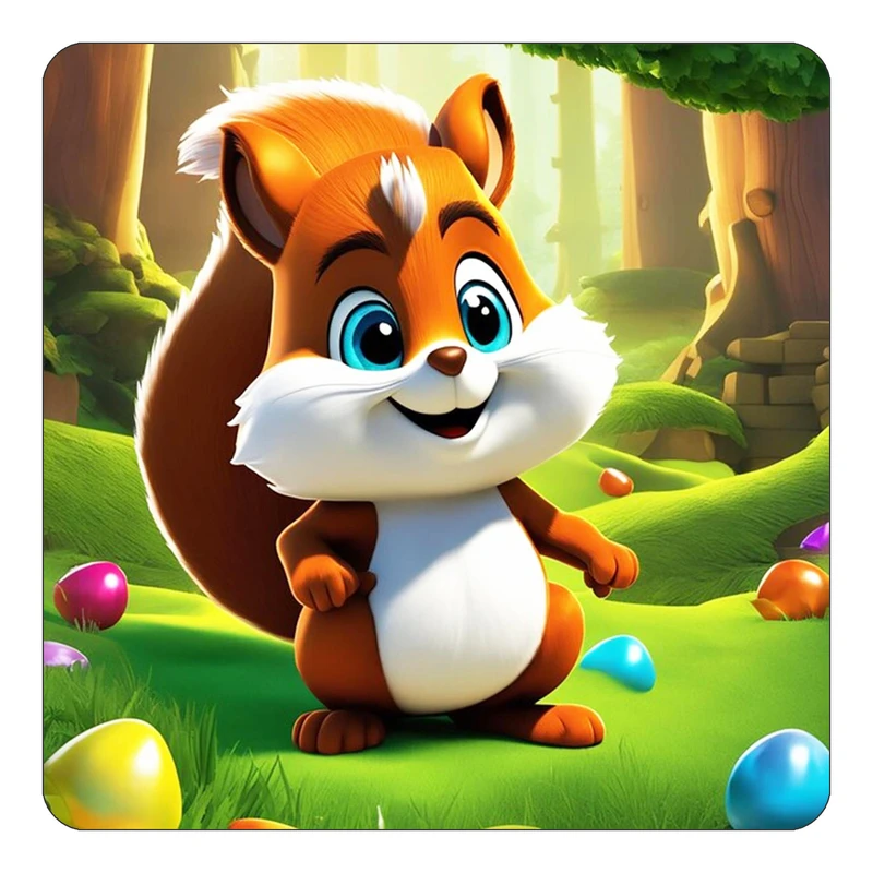 مگنت کاکتی طرح حیوانات کارتونی مدل mp27691