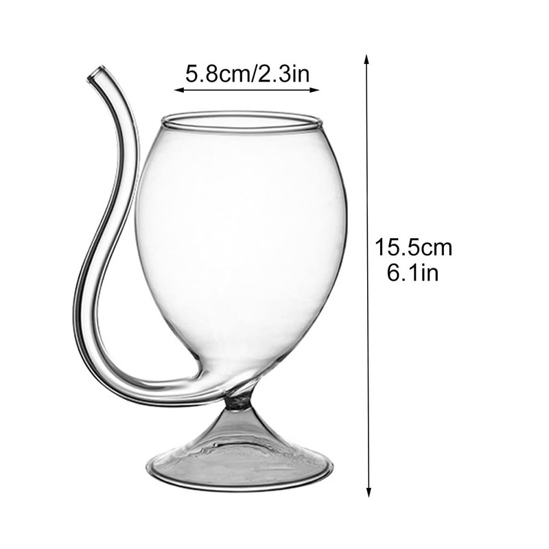 لیوان مدل نی دار پایه دار کد 1369n