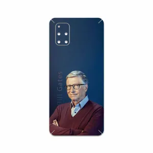 MAHOOT Bill Gates Cover Sticker for Samsung Galaxy M51