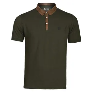پولوشرت آستین کوتاه مردانه تکنیک پلاس 07 مدل TS118 Gr