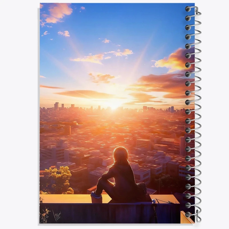 دفتر مشق 100 برگ خندالو طرح انیمه کد F2497