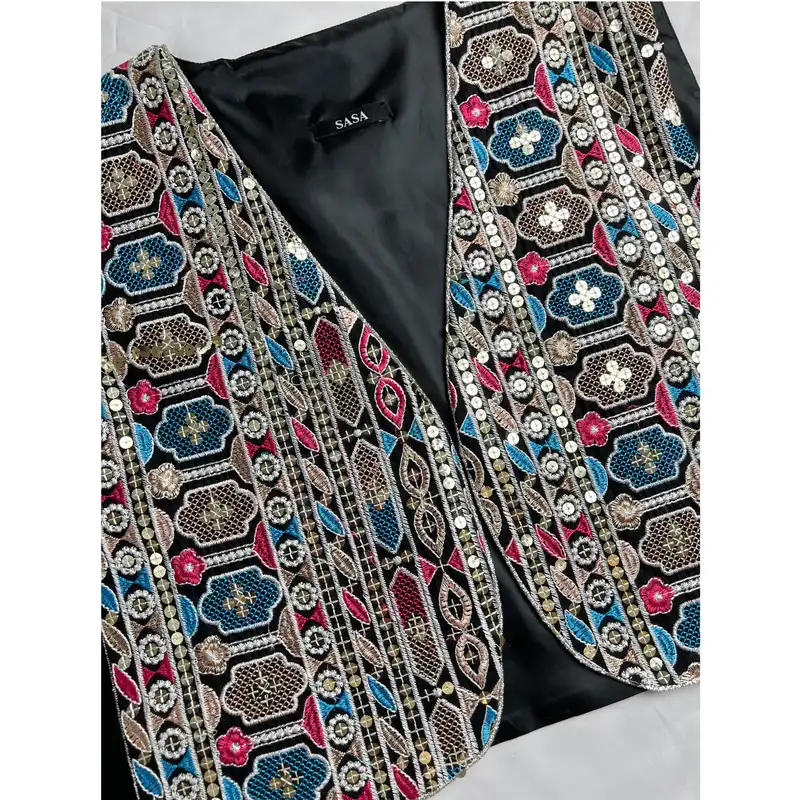 جلیقه زنانه مدل Vst-blk-0099