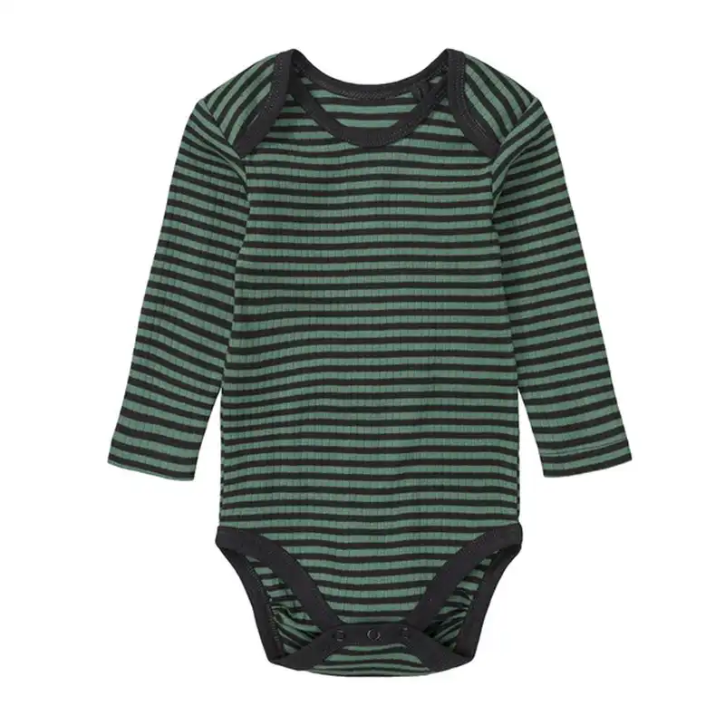 بادی آستین بلند نوزادی لوپیلو مدل 428444 مجموعه 2 عددی