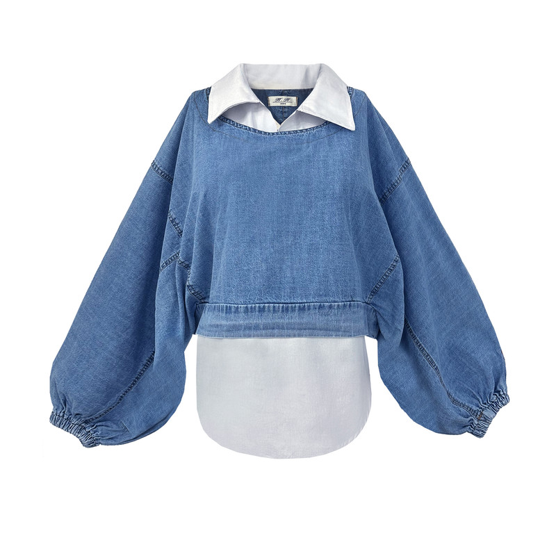 بلوز آستین بلند زنانه کد DBL.1007