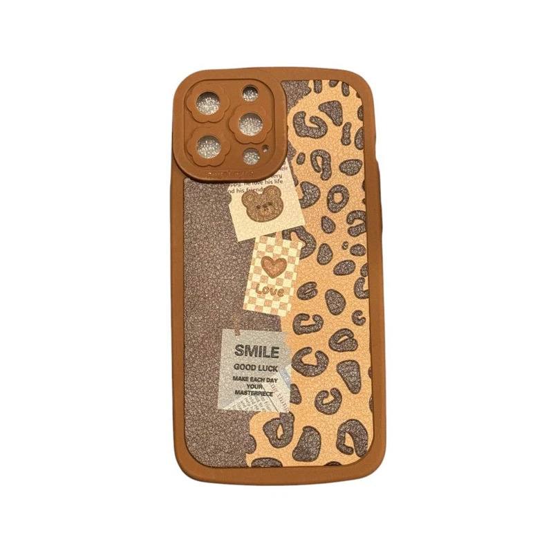 کاور طرح قلب و خرس کد 4443 مناسب برای گوشی موبایل اپل Iphone 12