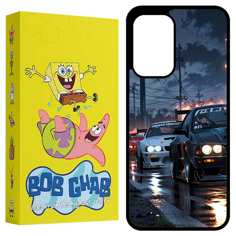 کاور باب قاب طرح ماشین مدل BCPA33 مناسب برای گوشی موبایل سامسونگ Galaxy A33 5G