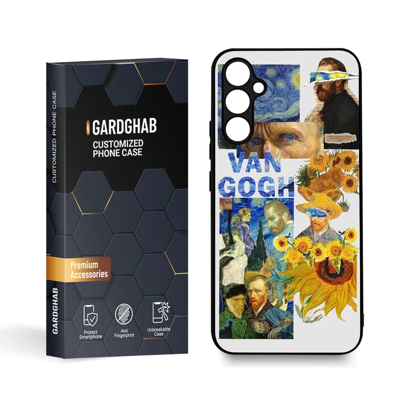 کاور گارد قاب مدل دورژله ای هنری مناسب برای گوشی موبایل سامسونگ Galaxy A34