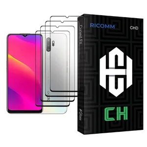 Ricomm CH Glass MIX004 Screen Protector For Oppo A5 (2020) Pack Of 4
