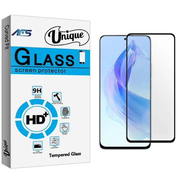 محافظ صفحه نمایش شیشه ای ای اف اس مدل Unique مناسب برای گوشی موبایل آنر X50i