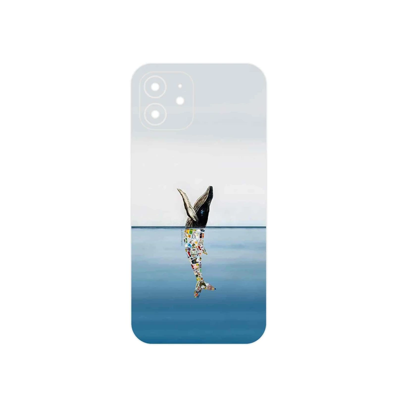 برچسب پوششی ماهوت مدل Collage of Sea Trash مناسب برای گوشی موبایل اپل iPhone 12