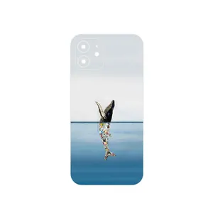 MAHOOT Collage of Sea Trash Cover Sticker for Apple iPhone 12