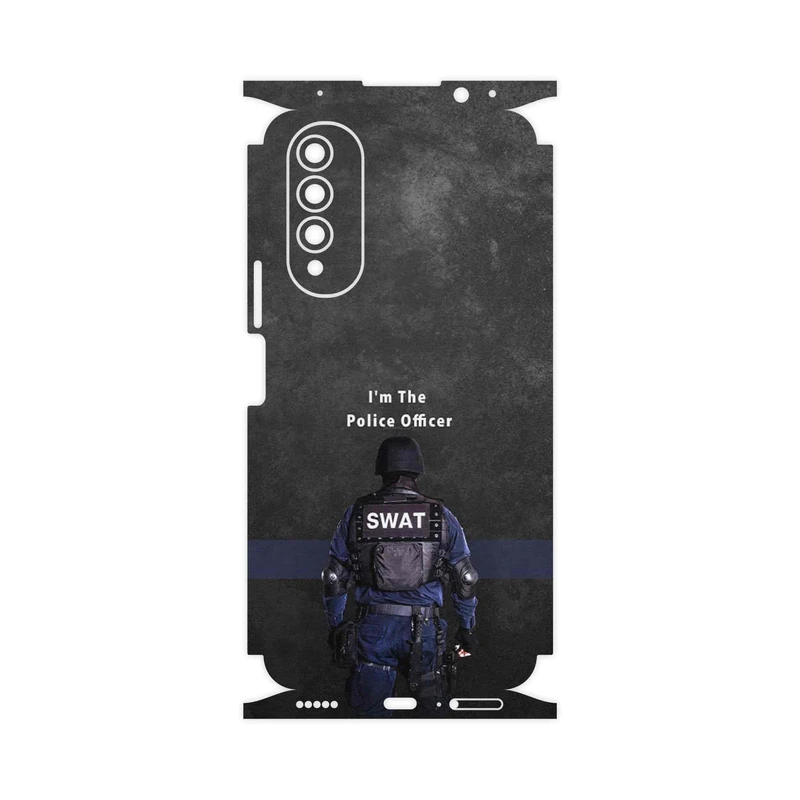 برچسب پوششی ماهوت مدل Police Officer-FullSkin مناسب برای گوشی موبایل ویکو T50
