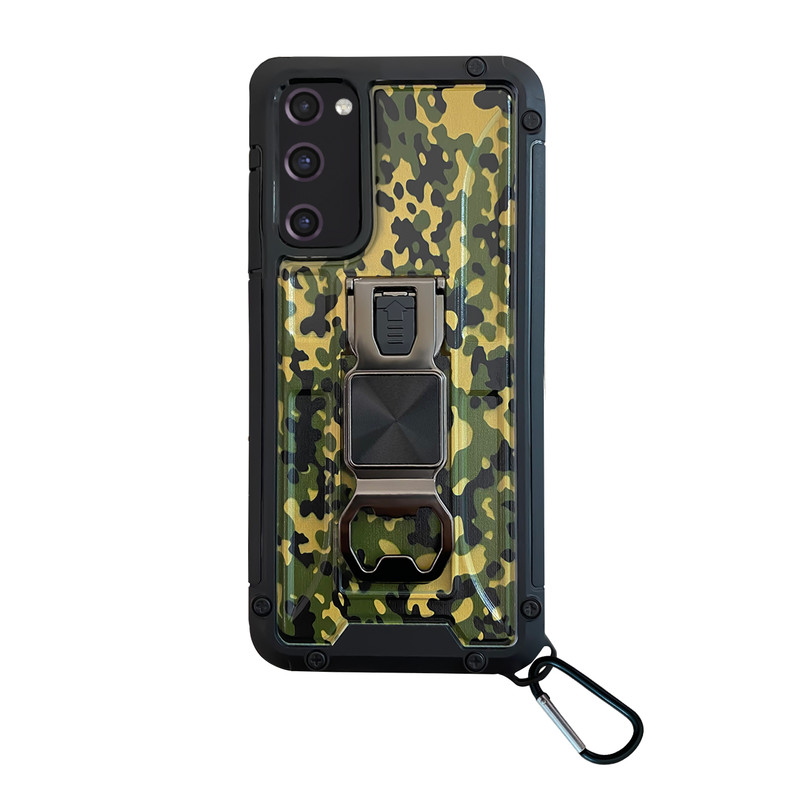 کاور فشن مدل Sturdy مناسب برای گوشی موبایل سامسونگ Galaxy S20 FE 5G/ S20 Lite / S20 Fan Edition به همراه قلاب آویز 