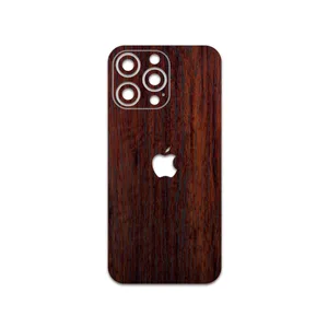 MAHOOT Red-Wood Cover Sticker for Apple iPhone 14 Pro Max
