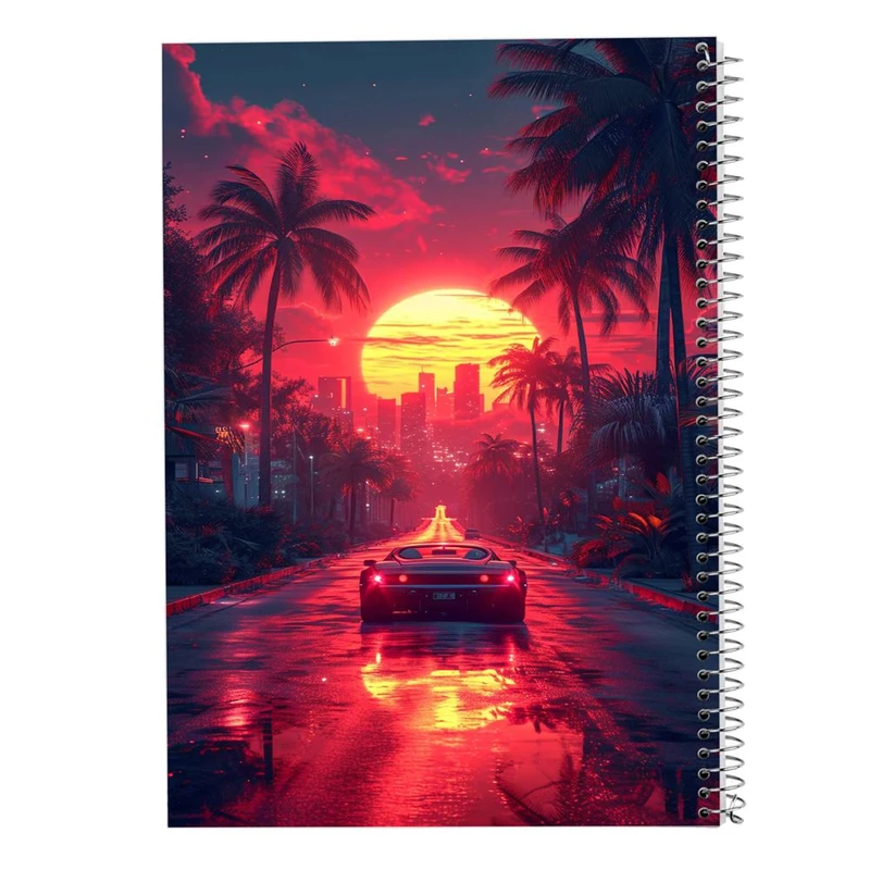 دفتر نقاشی 50 برگ مدوپد مدل درخت نخل کد DF15198