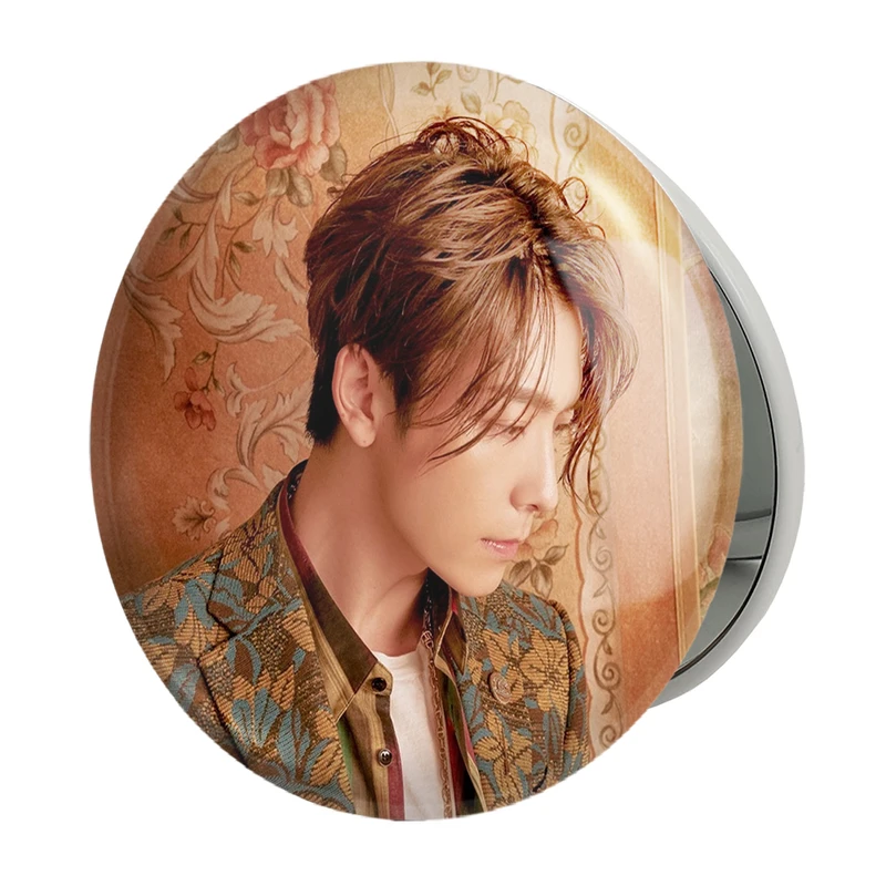 آینه جیبی خندالو طرح دونگهه گروه سوپر جونیور Super Junior مدل تاشو کد 21390 