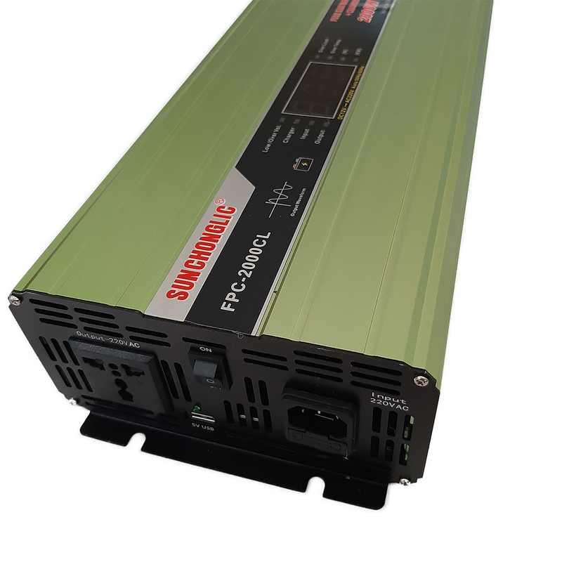 اینورتر شارژر سینوسی سانچونگلیک مدل FPC-2000CL ظرفیت 2000 وات
