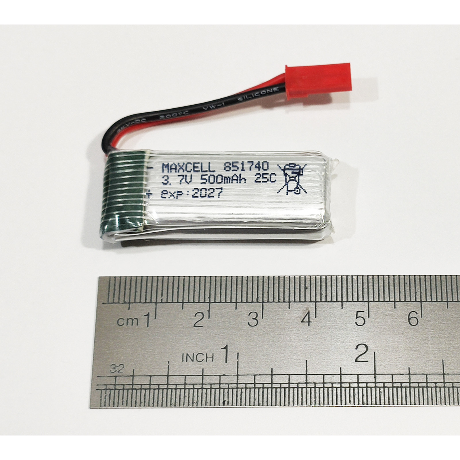 باتری کوادکوپتر مکسل کد 500mah_25c