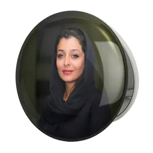 آینه جیبی خندالو طرح ساره بیات مدل تاشو کد 6281 