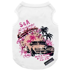 لباس سگ و گربه 27 طرح Car S&A کد MH345 سایز XL
