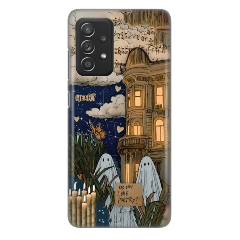کاور طرح قلعه ارواح کد DIMO-066 مناسب برای گوشی موبایل سامسونگ Galaxy A72s / Galaxy A72 