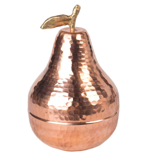 قندان مسی مدل گلابی