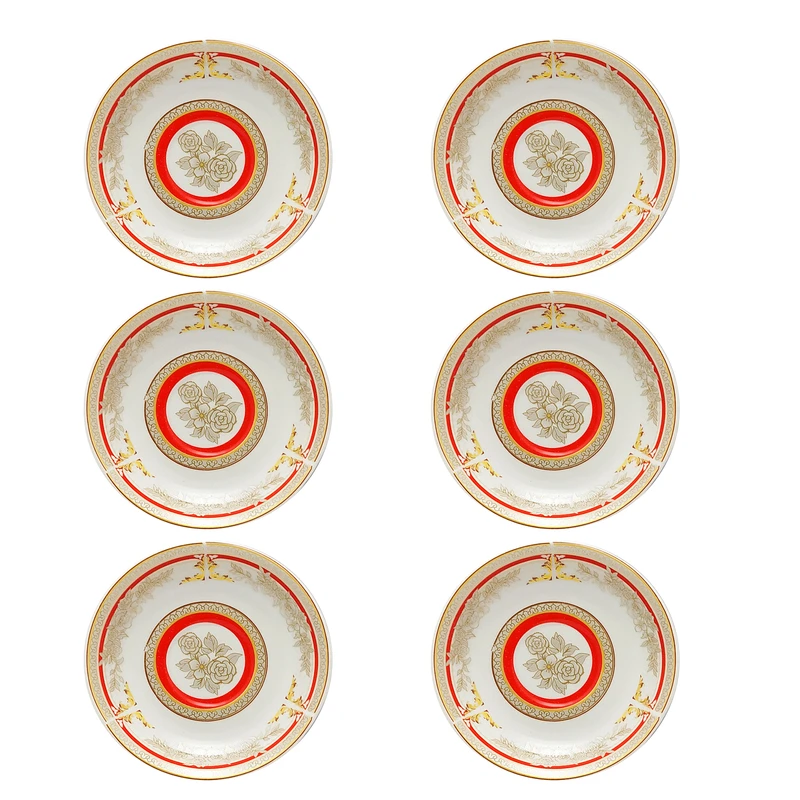 نعلبکی وونچی مدل السانا بسته ۶ عددی