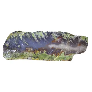 سنگ راف عقیق شجر طرح منظره جنگلی مدل KU 75