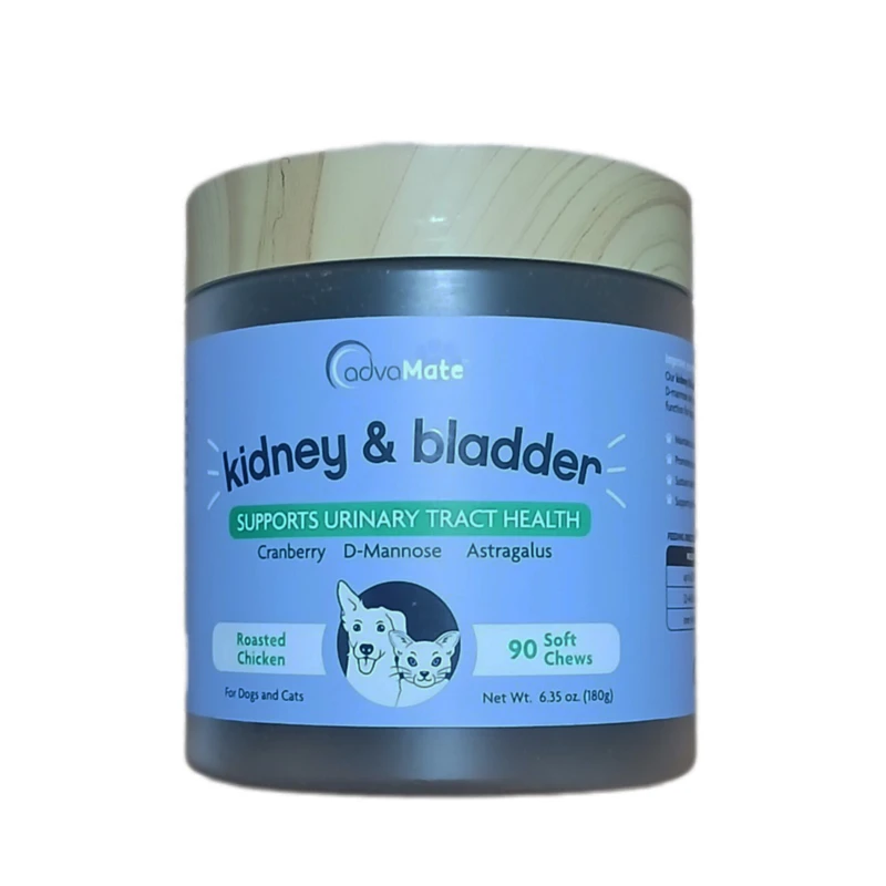 قرص مکمل سگ و گربه ادوامیت مدل kidney&bladder بسته 90 عددی