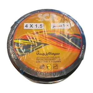 کابل برق افشان 4 در 1.5 سیما کابل رسانا مدل RE100415