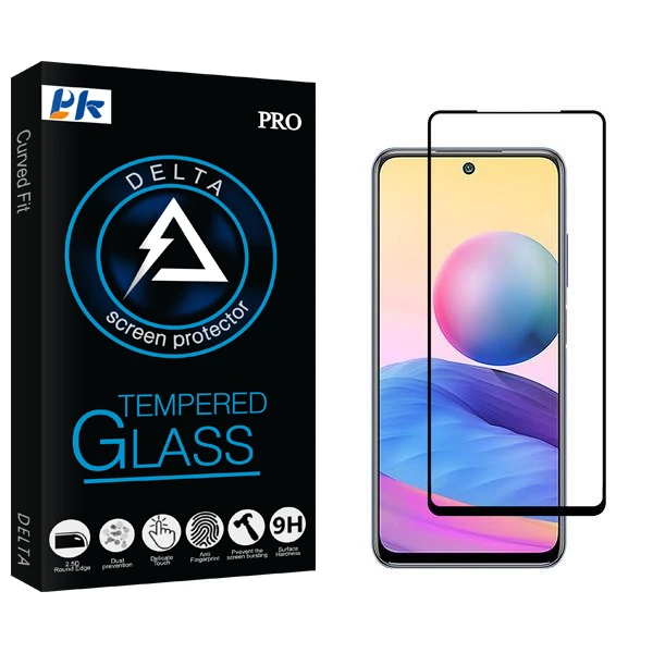 محافظ صفحه نمایش پی کی مدل Delta مناسب برای گوشی موبایل شیائومی Redmi Note 10S