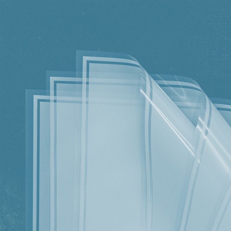 کاغذ کادو مدل 3003 طرح شفاف بسته 20 عددی سایز 50*70 سانتی متر